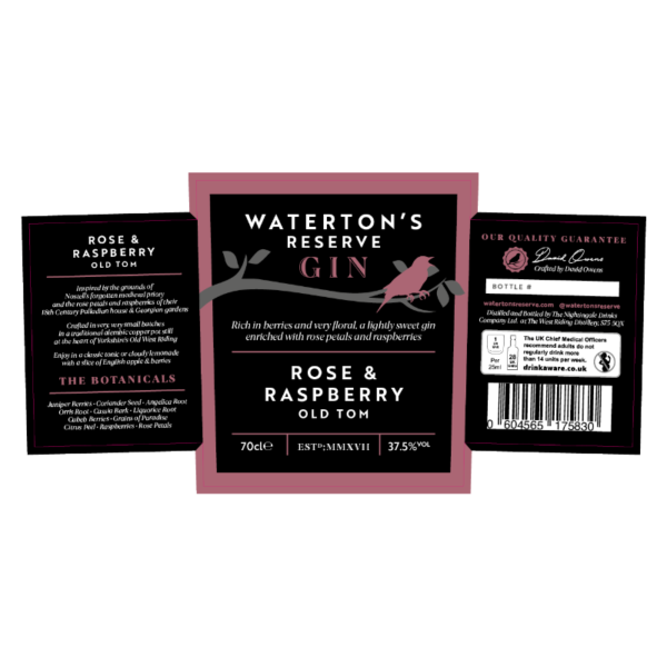 Rose & Raspberry Gin Watertons Reserve